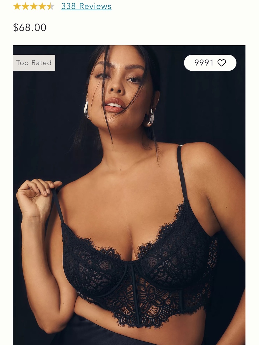 NWT Anthropologie lace bustier - Picture 12 of 12